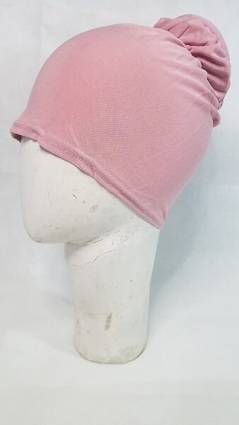 Bun Back Underscarf - Dirty Pink Bun Back Underscarf - Dirty Pink