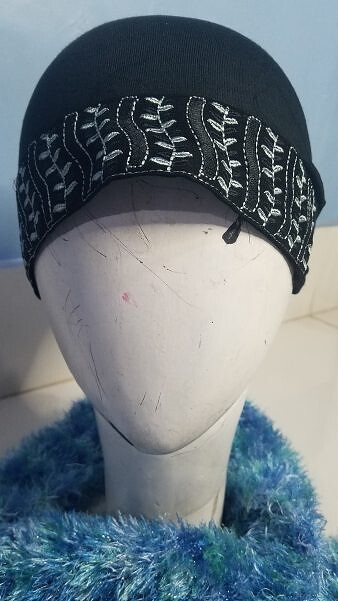 Lace Tube Underscarf - Black Lace Tube Underscarf - Black