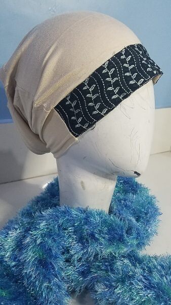 Lace Tube Underscarf - Fawn Lace Tube Underscarf - Fawn