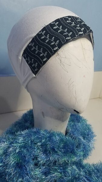 Lace Tube Underscarf - White Lace Tube Underscarf - White