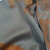 Self Printed Silk Scarf - Caramel