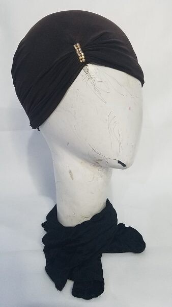 Side Parting Cap - Brown