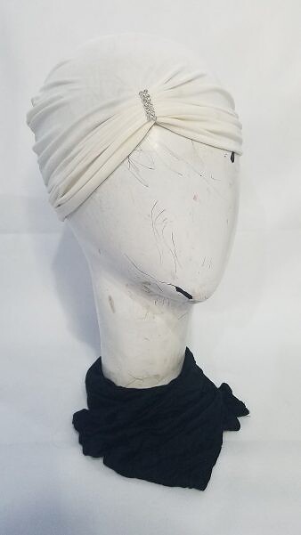 Side Parting Cap - White Side Parting Cap - White