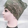 Lace Hijab Band - Forest Green