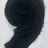 Crimps Lawn Scarf - Black Crimps Lawn Scarf - Black