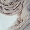Crimps Lawn Scarf - Dirty Peach