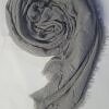 Crimps Lawn Scarf - Dull Grey