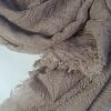 Crimps Lawn Scarf - Mocha
