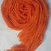Crimps Lawn Scarf - Orange