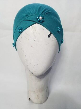 Cross Over Full Cap - Aqua Blue