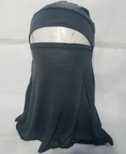 Ninja Underscarf with Niqaab - Dark Grey