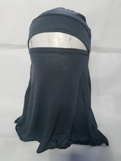 Ninja Underscarf with Niqaab - Dark Grey