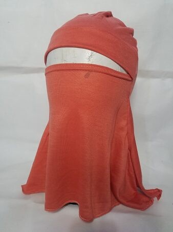 Ninja Underscarf with Niqaab - Rust Orange