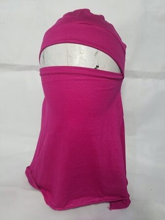 Ninja Underscarf with Niqaab - Shocking Pink