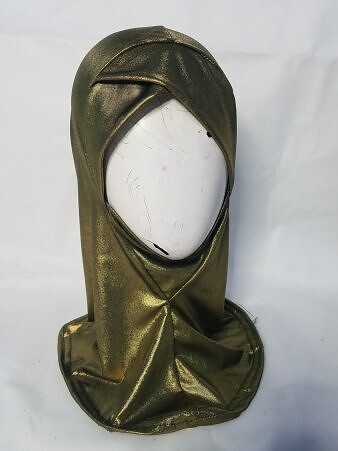 Shimmer Cross Over Ninja Underscarf – Olive Green Shimmer Cross Over Ninja Underscarf – Olive Green