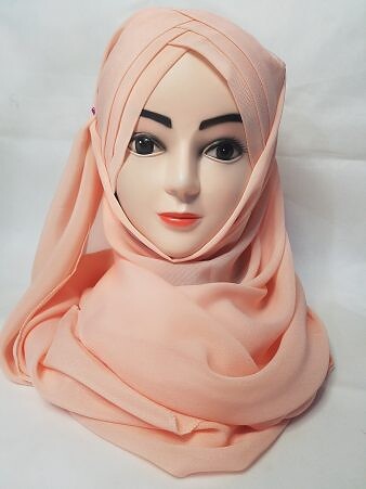 Chiffon Ready To Wear - Peach