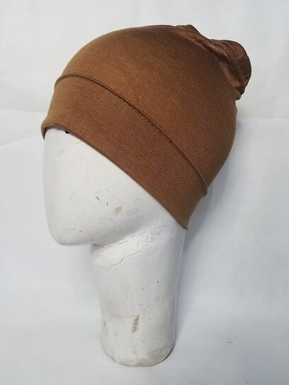 Plain Tube Underscarf - Camel