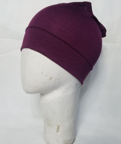 Plain Tube Underscarf – Indigo – Side Picture