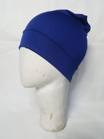 Plain Tube Underscarf - Royal Blue