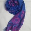 Printed Pashmina - Blue Printed Pashmina - Blue