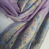 Printed Pashmina - Purple