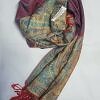 Printed Pashmina - Rust