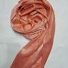Self-Printed Shimmer Viscose Scarf - Peach