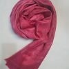 Self-Printed Shimmer Viscose Scarf - Shocking Pink