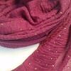 Fancy Crimps Lawn Scarf - Burgundy Fancy Crimps Lawn Scarf - Burgundy