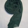 Fancy Crimps Lawn Scarf - Forest Green Fancy Crimps Lawn Scarf - Forest Green