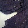 Fancy Crimps Lawn Scarf - Violet Fancy Crimps Lawn Scarf - Violet