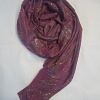 Galaxy Cotton Scarf - Burgundy