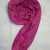 Galaxy Cotton Scarf - Deep Pink