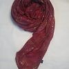 Galaxy Cotton Scarf - Rust Brown