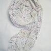 Galaxy Cotton Scarf - White Galaxy Cotton Scarf - White