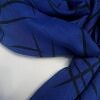 Printed Lawn Scarf - Blue Printed Lawn Scarf - Blue