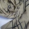 Printed Lawn Scarf - Camel Printed Lawn Scarf - Camel