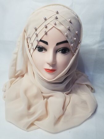 Chiffon Pearl Ready To Wear - Fawn