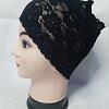 Lace Hijab Band - Black Design 9 Lace Hijab Band - Black Design 9