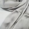 Plain Satin Silk Scarf - Light Grey Plain Satin Silk Scarf - Light Grey