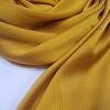 Plain Satin Silk Scarf - Mustard Plain Satin Silk Scarf - Mustard