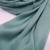 Plain Satin Silk Scarf - Teal Plain Satin Silk Scarf - Teal