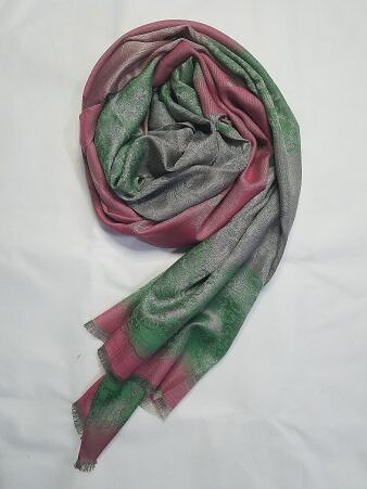 Printed Silk Multicolor - Pink