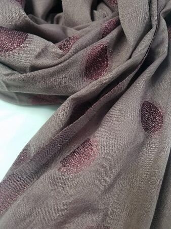 Lawn Shimmer Scarf - Design 1 Lawn Shimmer Scarf - Design 1