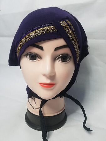 Side Parting Cap with Lace - Brinjal Side Parting Cap with Lace - Brinjal