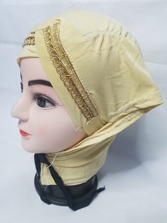 Side Parting Cap with Lace - Light Yellow Side Parting Cap with Lace - Light Yellow