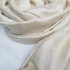 Silk Printed Scarf - Cream Silk Printed Scarf - Cream