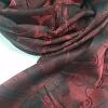 Silk Printed Scarf - Maroon Silk Printed Scarf - Maroon