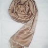 Silk Printed Scarf - Nude Silk Printed Scarf - Nude