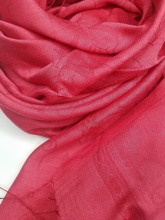Silk Printed Scarf - Watermelon Color